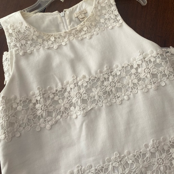 White J.Crew Floral Dress - Picture 2 of 2